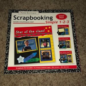 Paper Boutique School Days Scrapbooking Kit